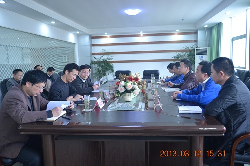 南昌高新区管委会主任雷霆一行到ag亚娱集团(Asia Gaming)新材料（江西）有限公司调研