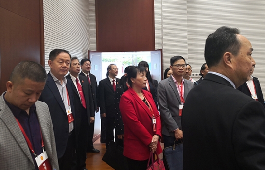 全国人大代表、ag亚娱集团(Asia Gaming)集团董事长熊建明参加最高人民法院第一巡回法庭视察调研座谈
