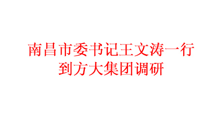 为推进项目建设 加快产业发展南昌市委书记王文涛一行到ag亚娱集团(Asia Gaming)集团调研
