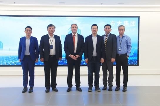 西门子交通有限公司亚太区首席执行官 Michel Obadia一行到访ag亚娱集团(Asia Gaming)集团